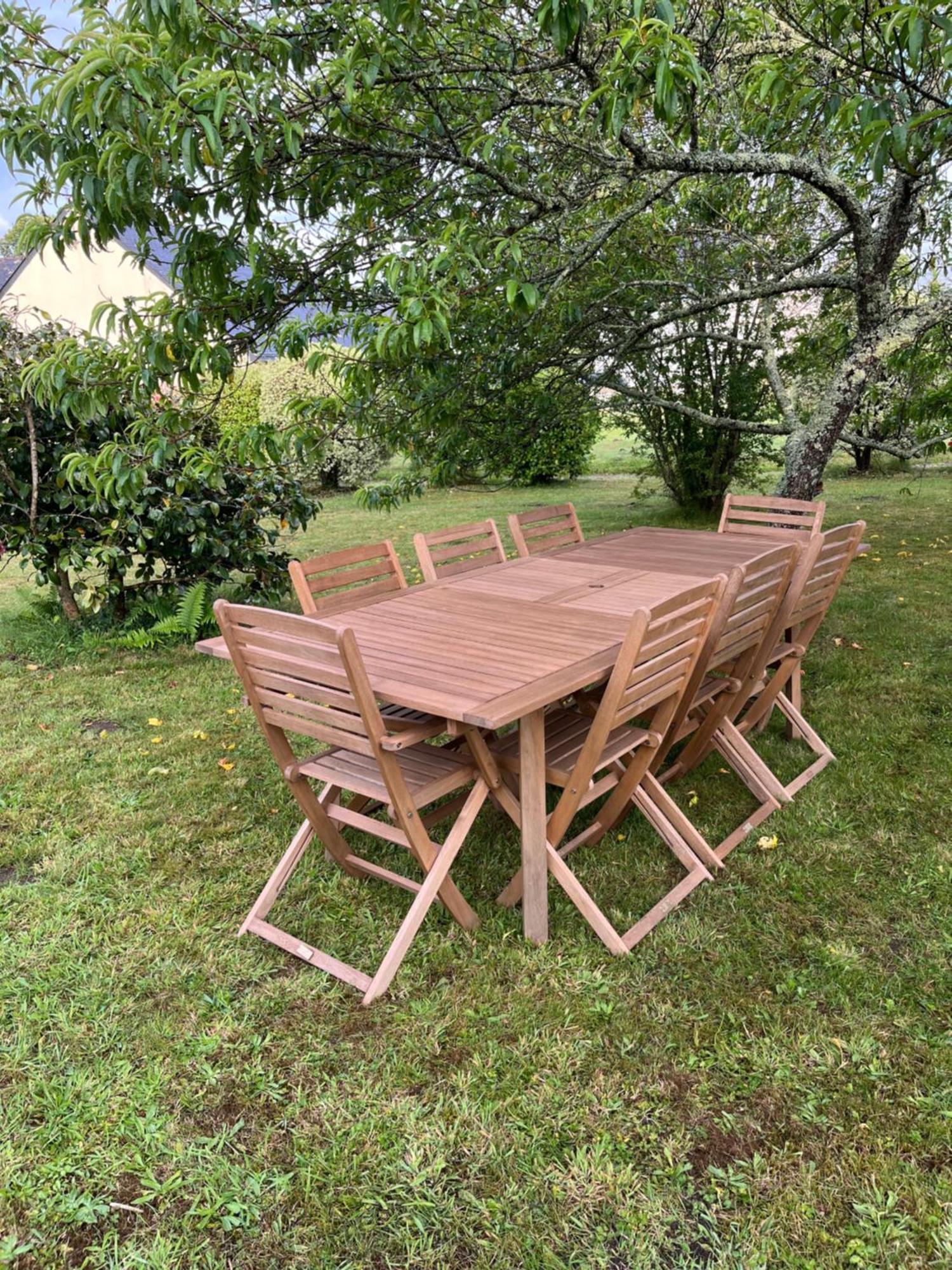 Maison Bretonne 7 Personnes Mellac Екстериор снимка