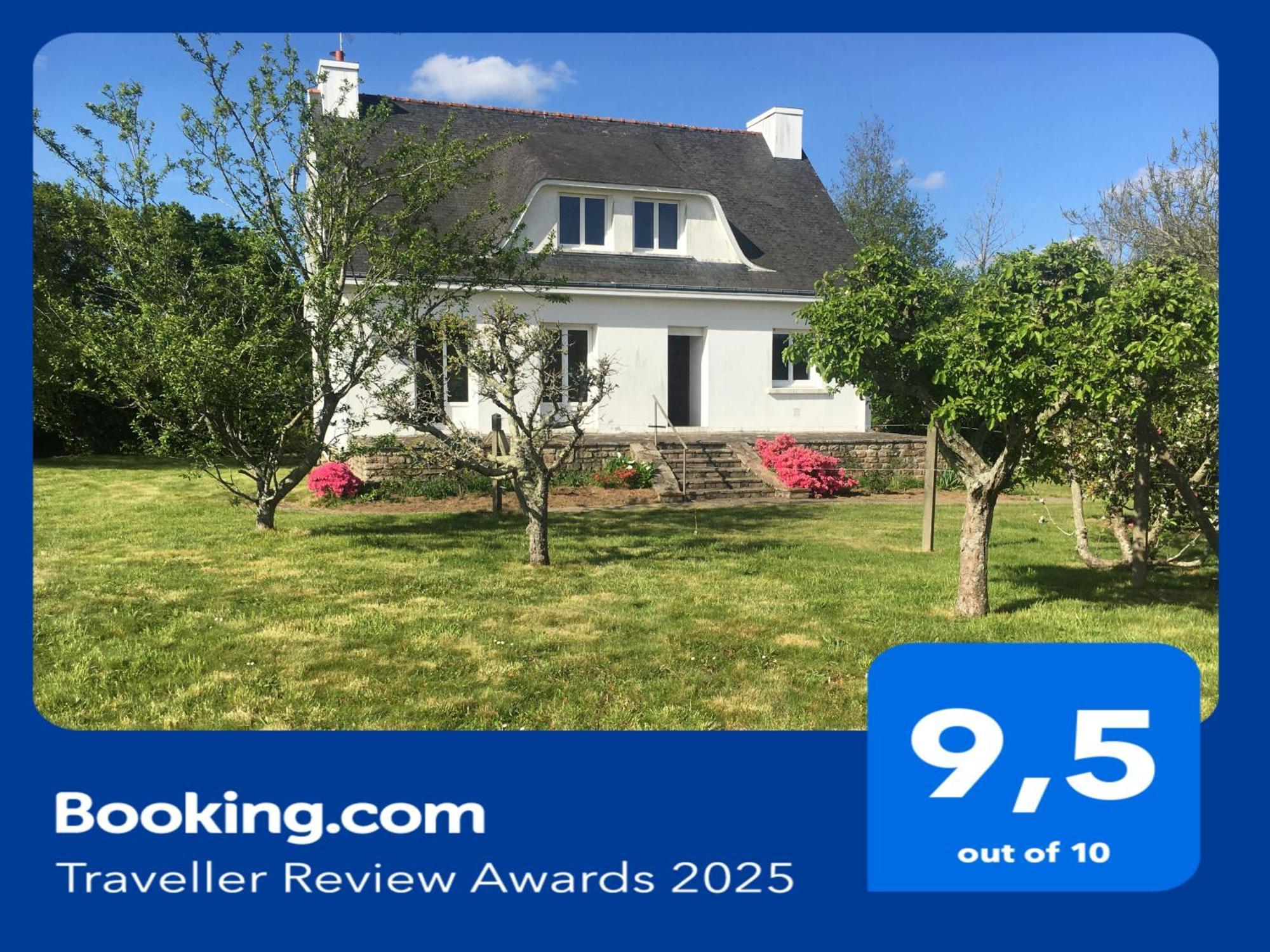Maison Bretonne 7 Personnes Mellac Екстериор снимка